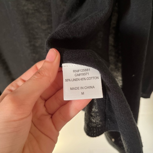 Brochu Walker Linen-Cotton Cardigan - Picture 4 of 13